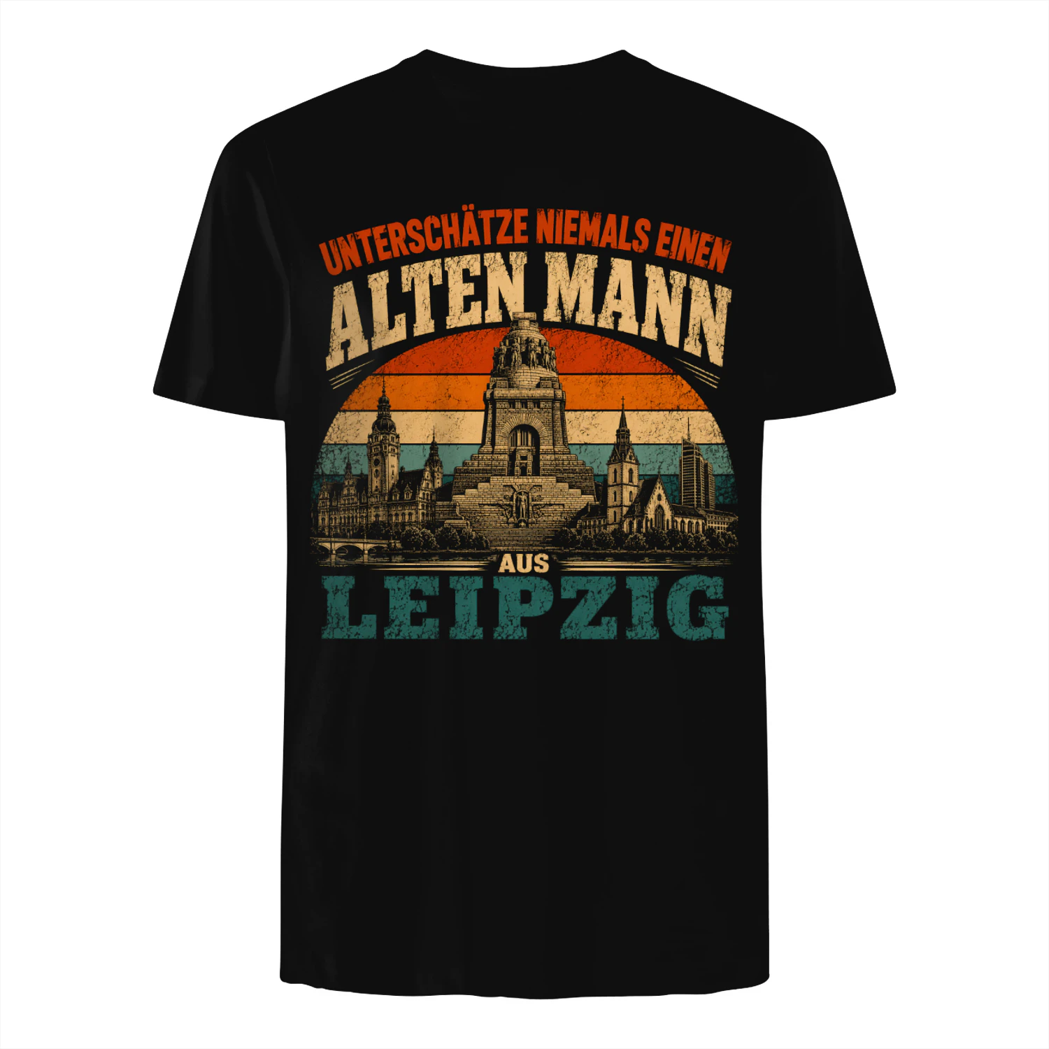 UNTERSCHÄTZE NIEMALS EINEN  ALTEN MANN  AUS  LEIPZIG