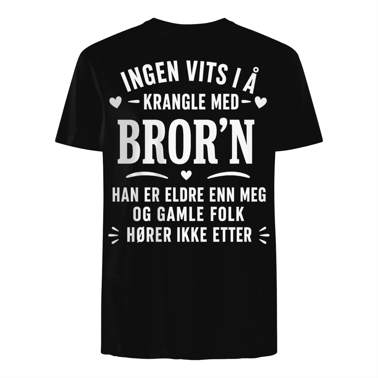 Ingen vits i å krangle med bror’n – En kjærlig ert til storebror