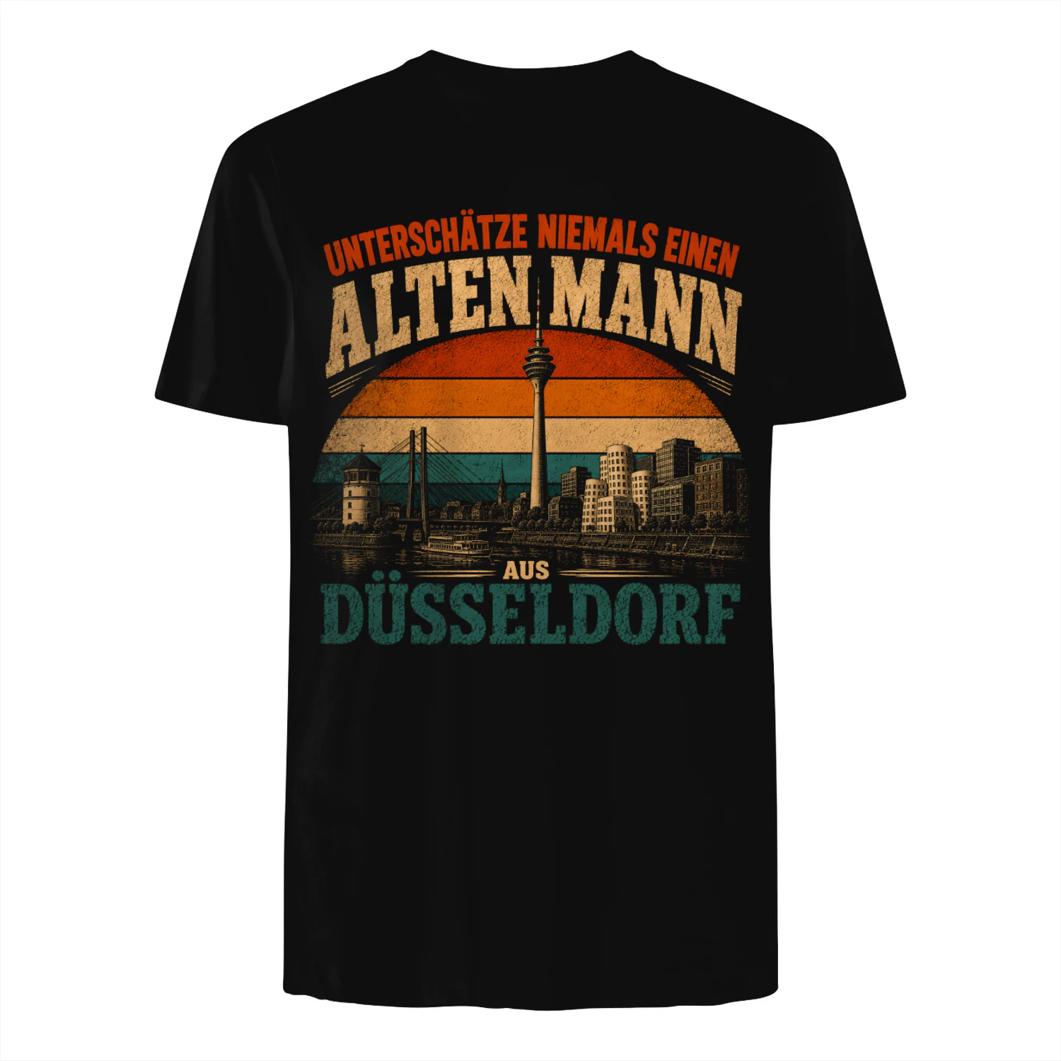 UNTERSCHÄTZE NIEMALS EINEN  ALTEN MANN  AUS  DÜSSELDORF