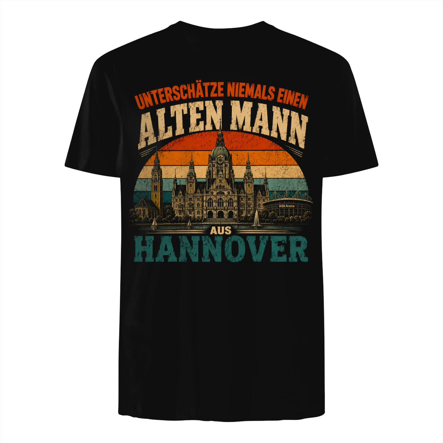 UNTERSCHÄTZE NIEMALS EINEN  ALTEN MANN  AUS  HANNOVER