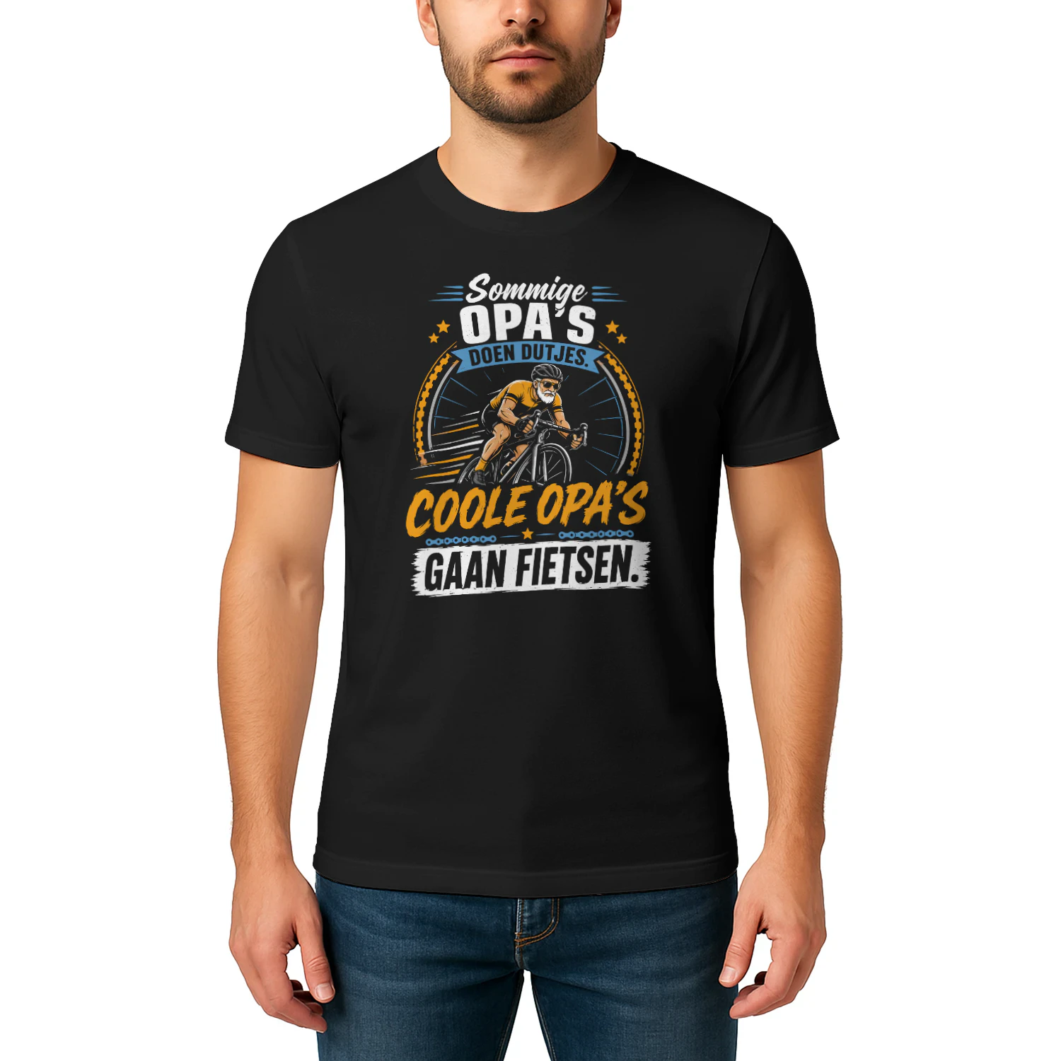 Sommige Opa’s Doen Dutjes Coole Opa’s Gaan Fietsen T-shirt