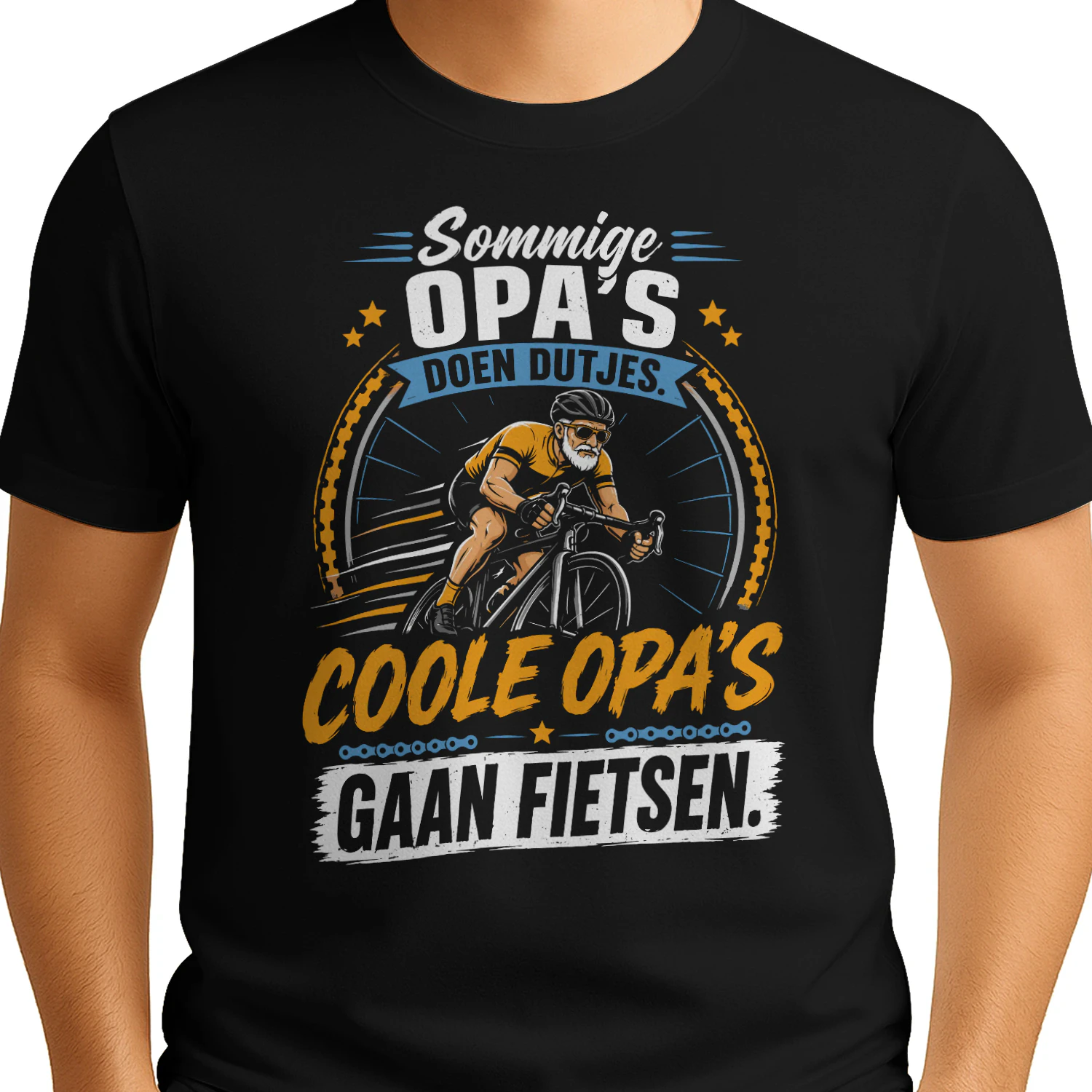 Sommige Opa’s Doen Dutjes Coole Opa’s Gaan Fietsen T-shirt