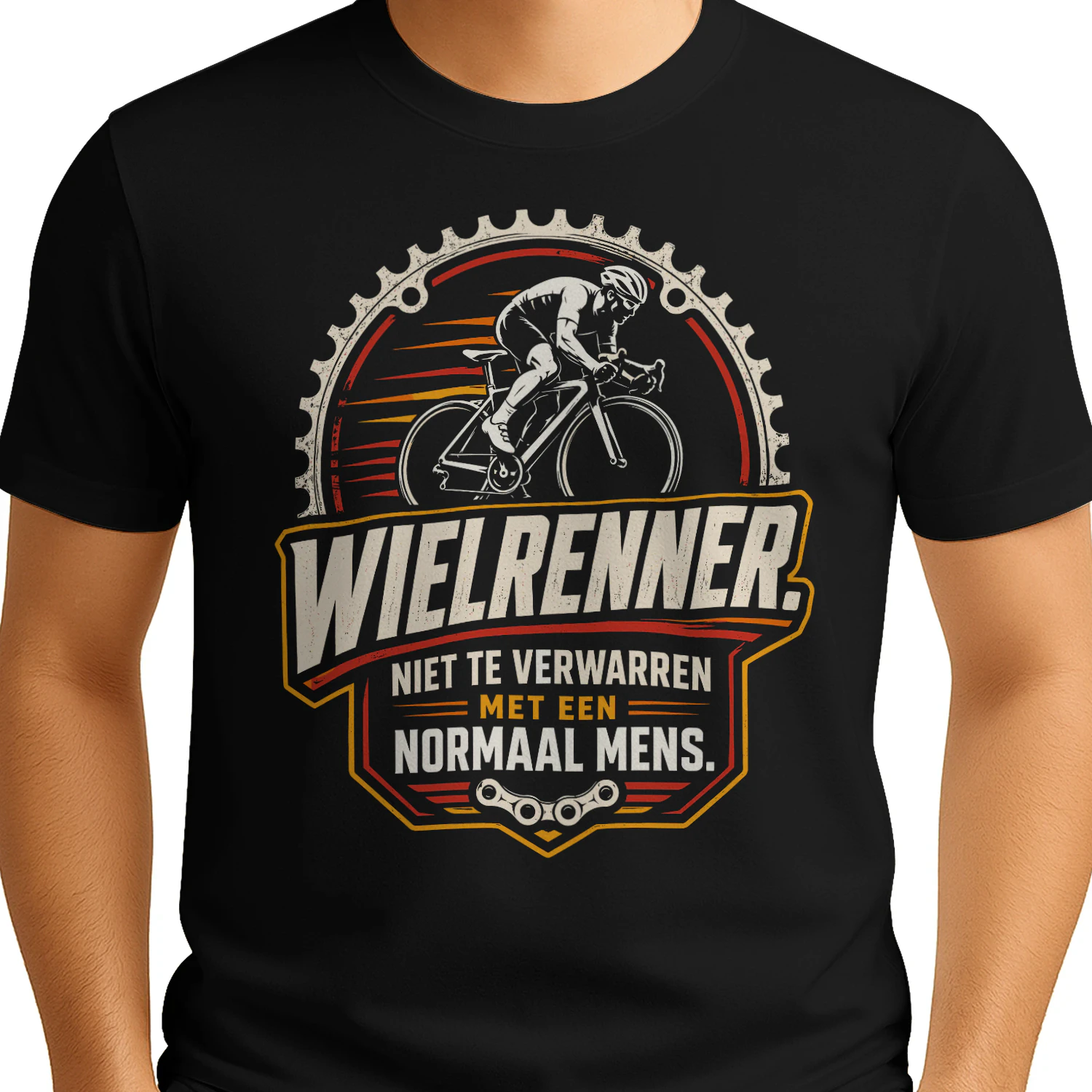 Wielrenner Niet Te Verwarren Met Een Normaal Mens T-shirt