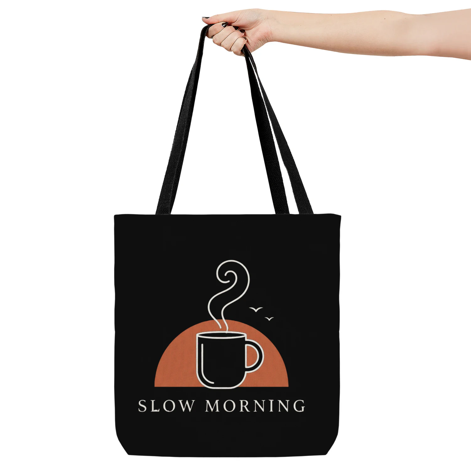 Slow Morning Tote Bag – Dark