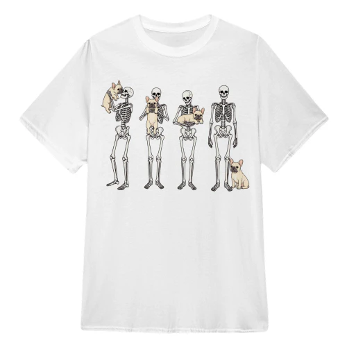 Skeleton Frenchie Club