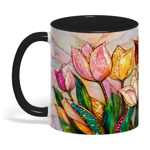 Floral Ceramic Mugs