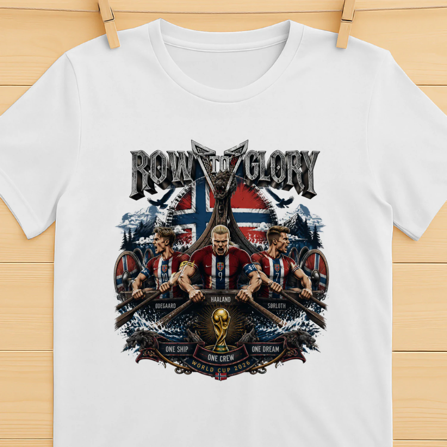 ROW TO GLORY t-shirt
