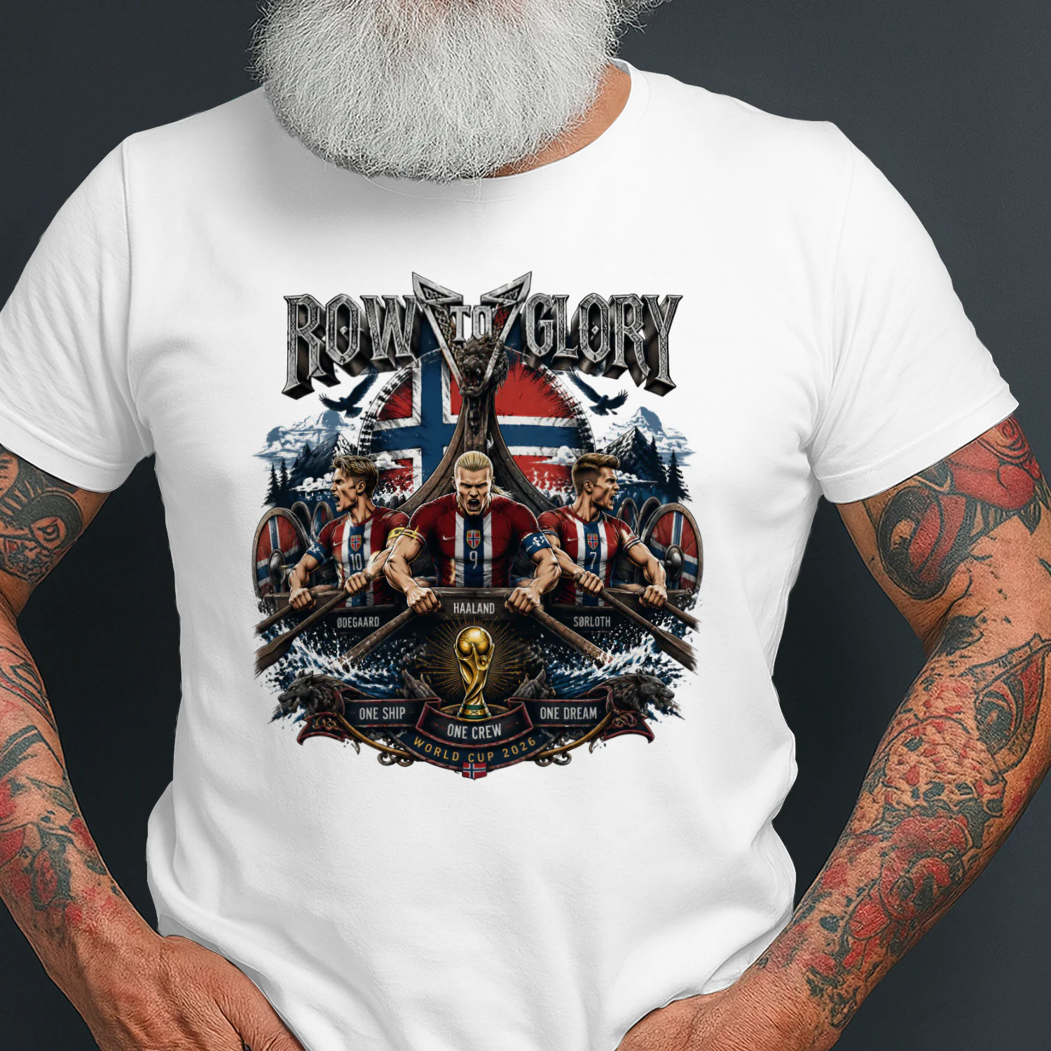 ROW TO GLORY t-shirt