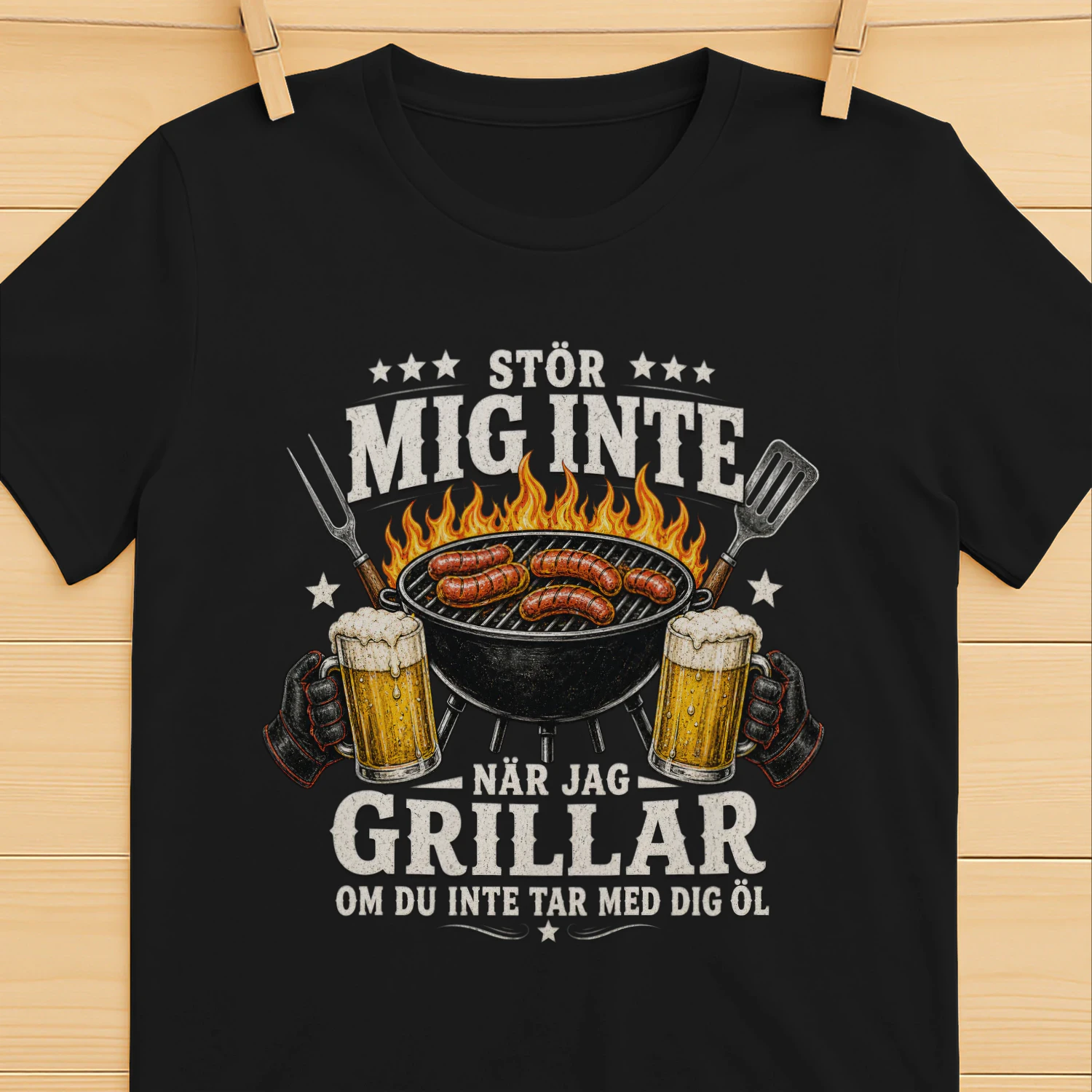Product name: Don’t Disturb Me When I’m Grilling Unless You Bring Beer T-Shirt