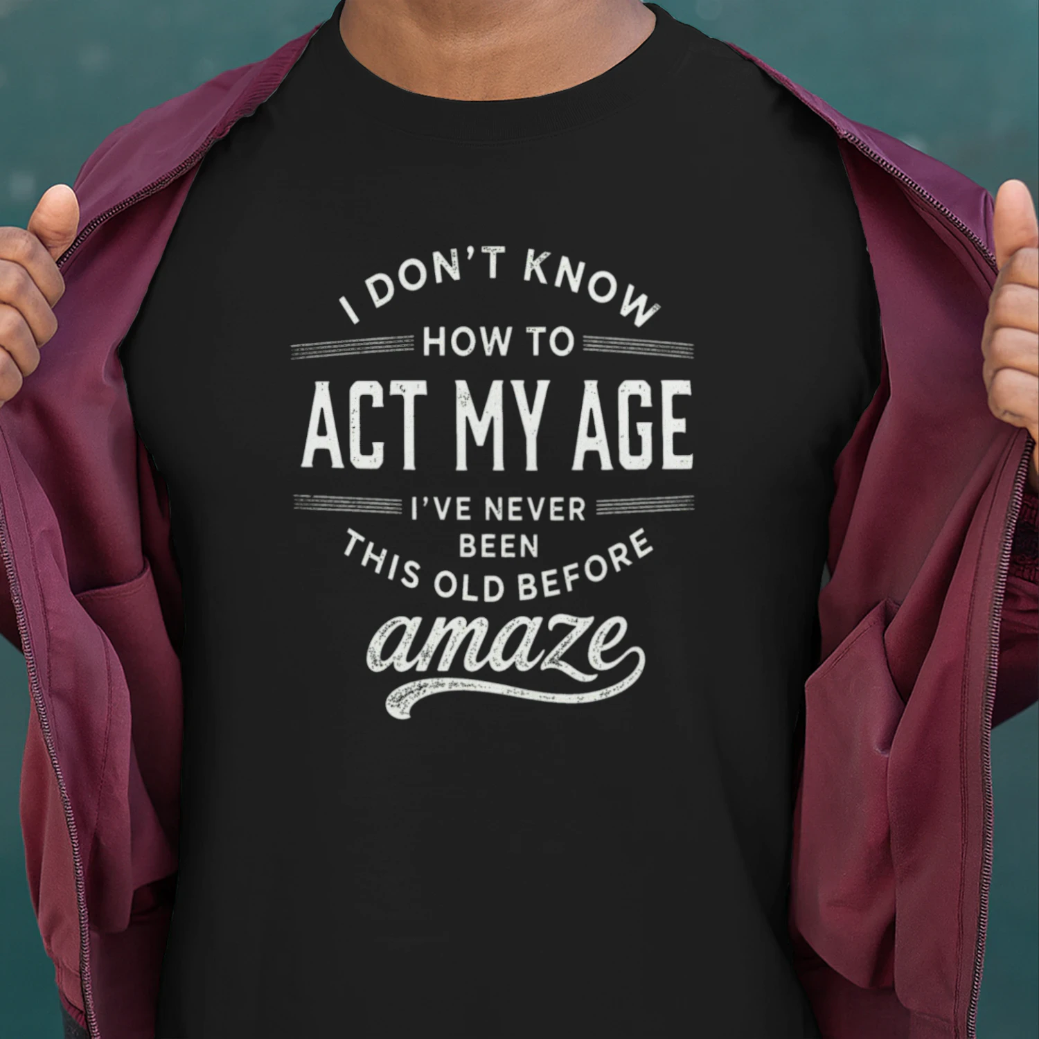 Amaze Classic Quote T-shirt