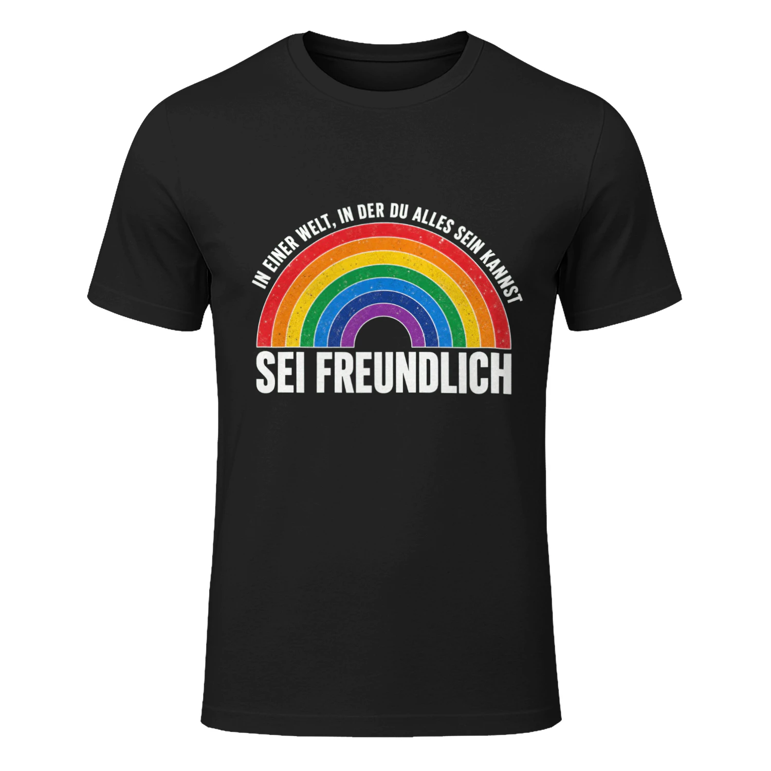 Be Kind German Rainbow T-Shirt