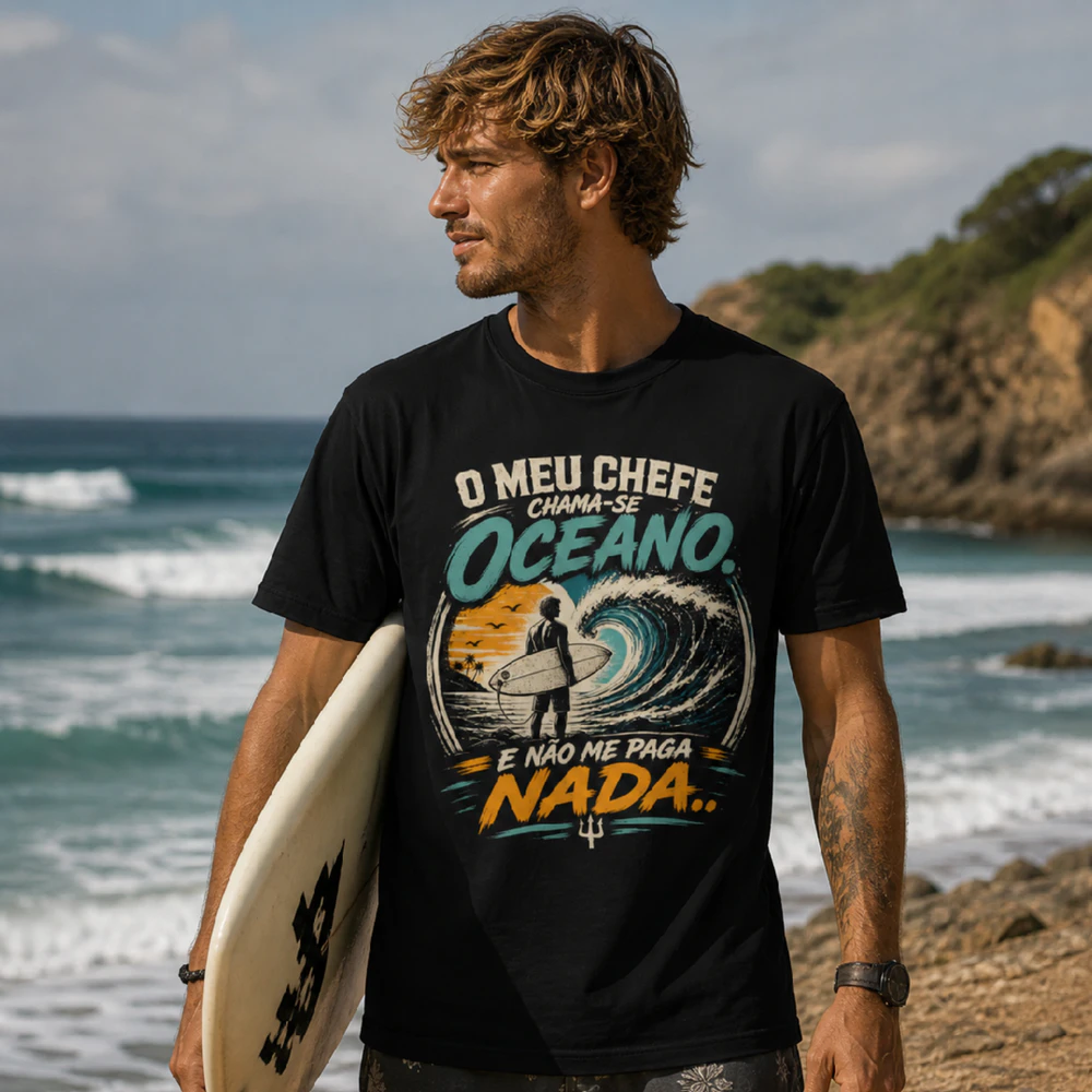 Oceano é o Chefe — Surf Lifestyle