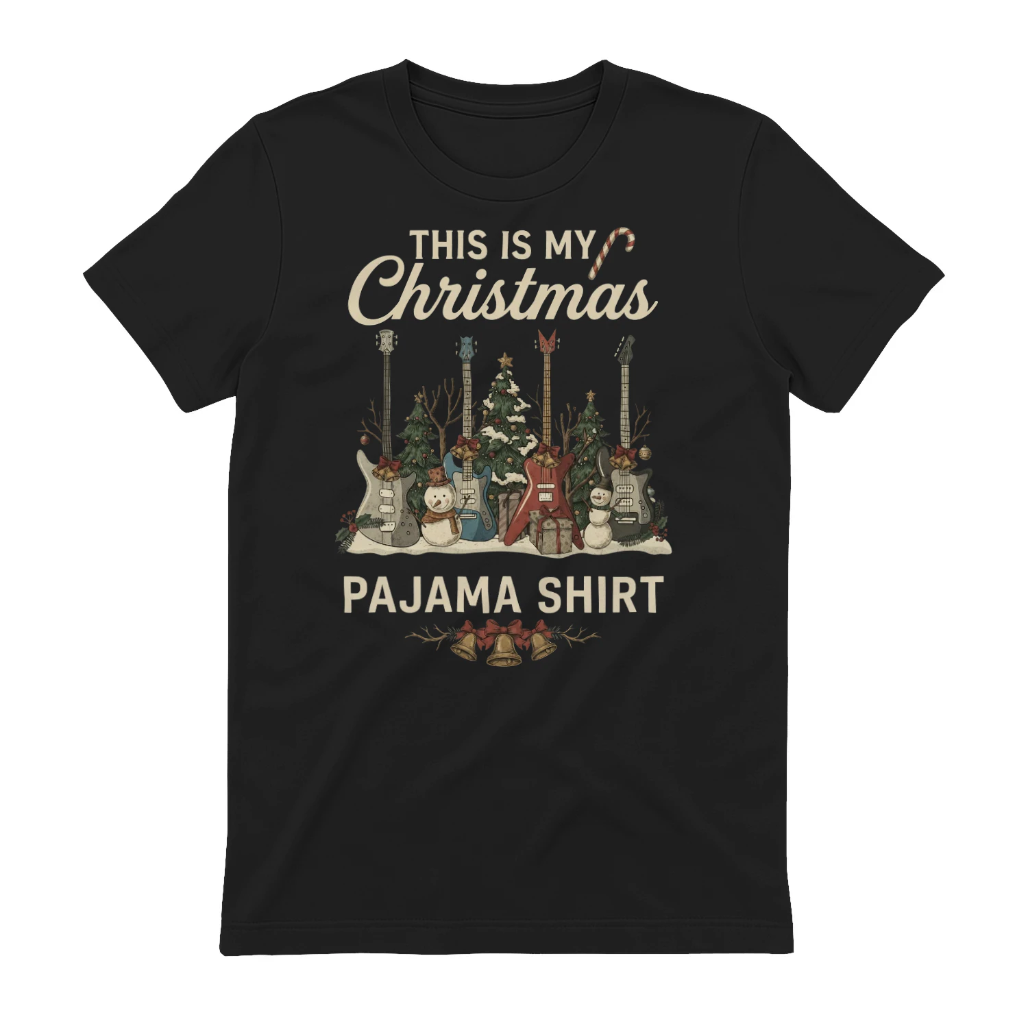 Christmas Bass Pajama Shirt