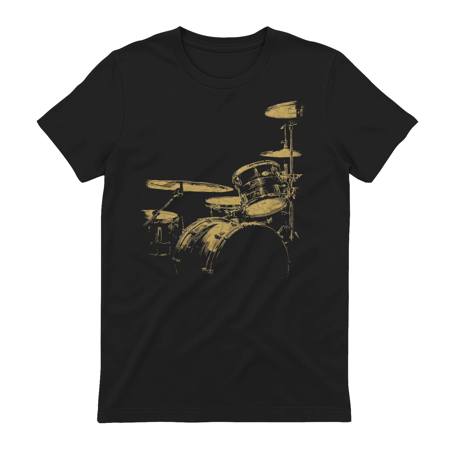 Drum Golden Dark Angle Kit