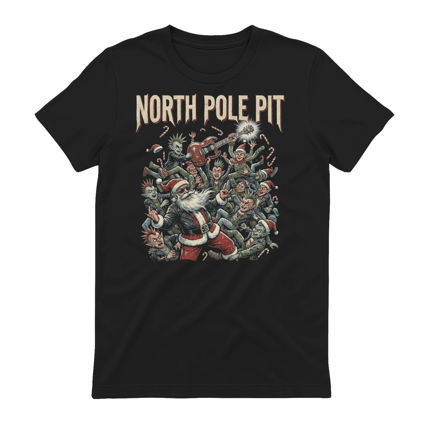 Christmas Guitar North Pole Punk
