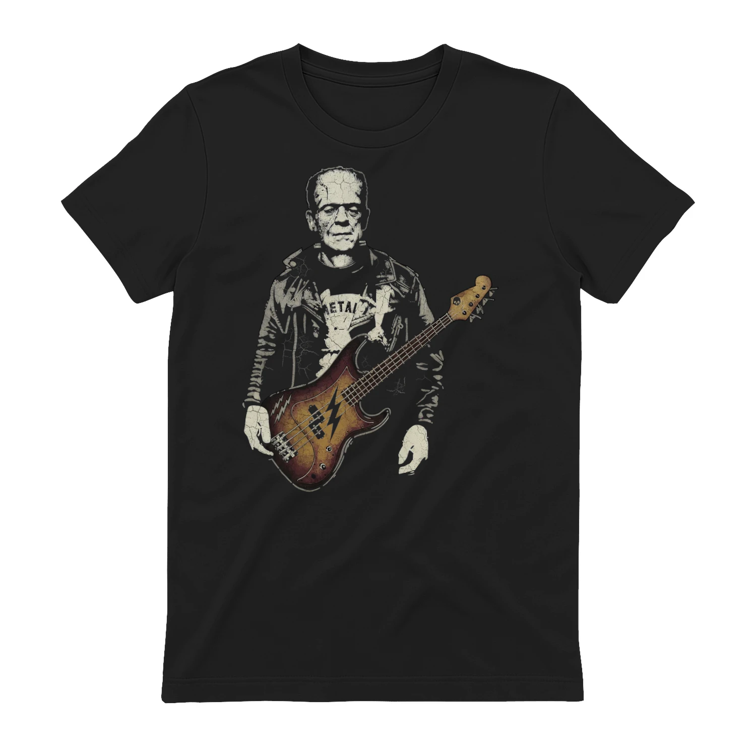 Bass Metal Monster Musician