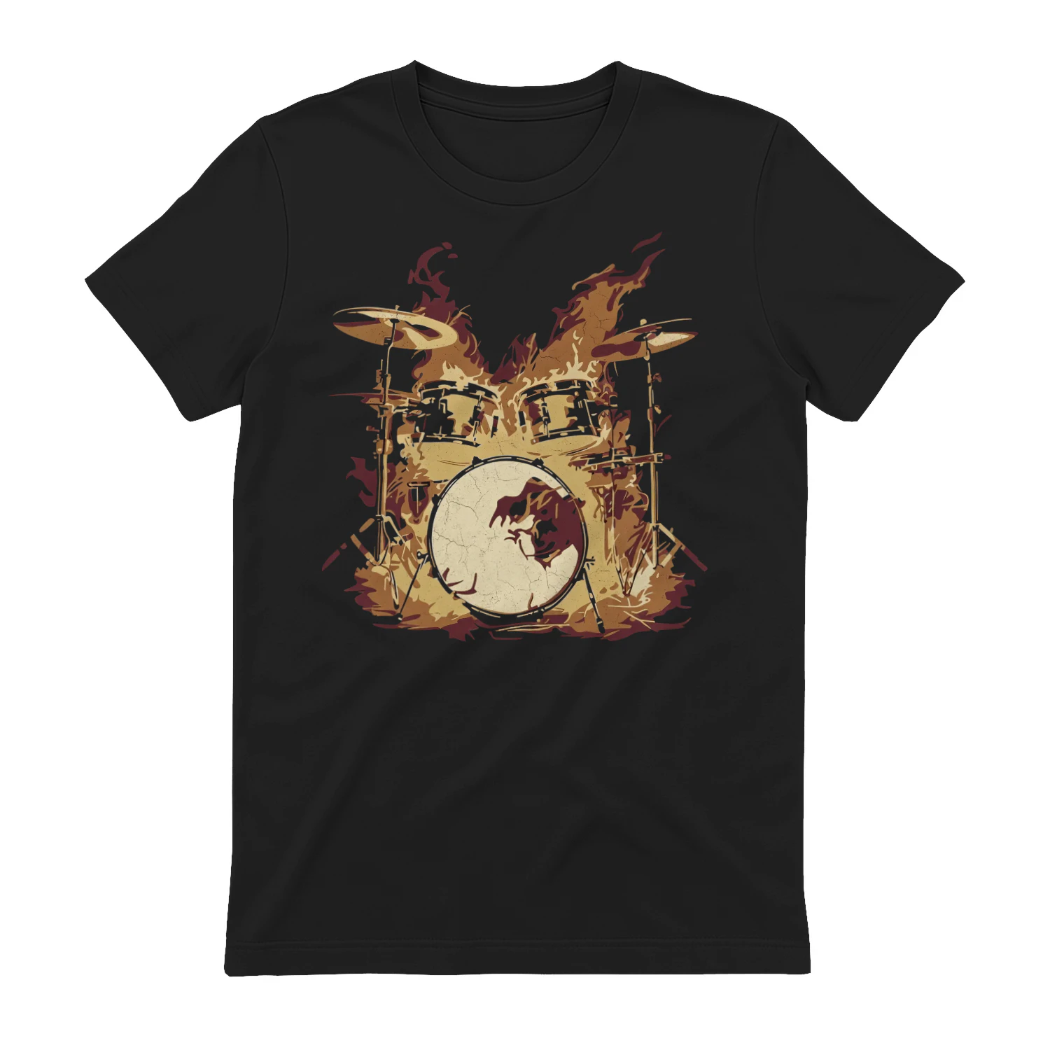 Drum Set Fire Phoenix