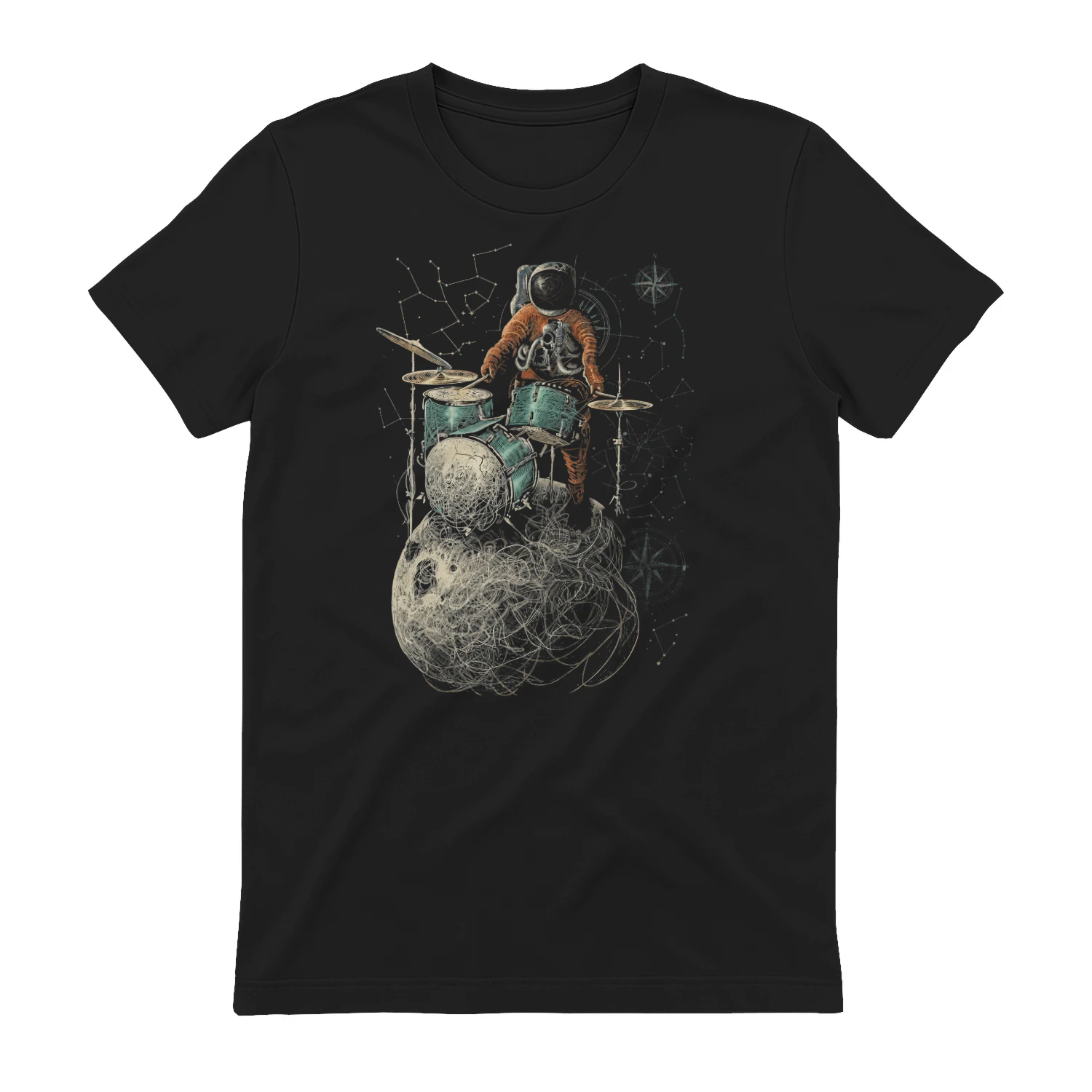 Drum Astronaut Space Galaxy