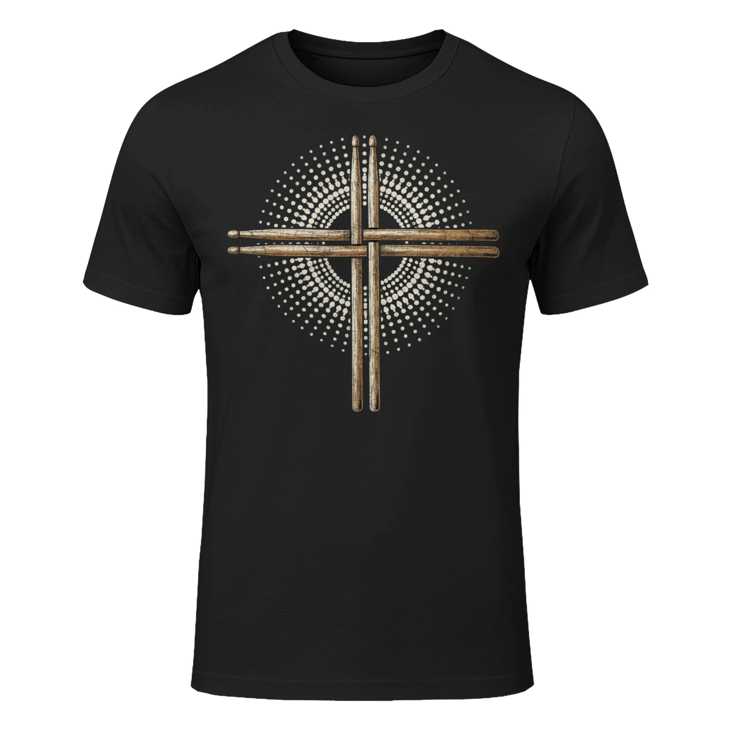 Drum Cross Halftone Sticks