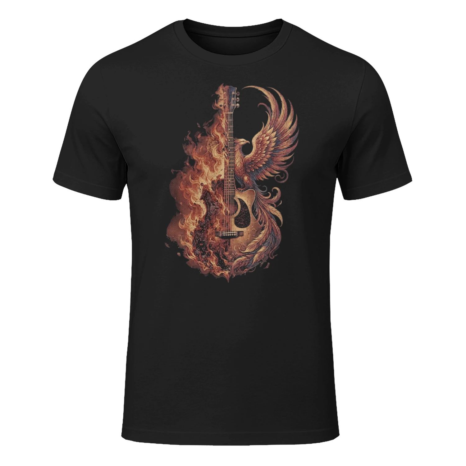 Guitar Phoenix Fire Acoustic Guitar