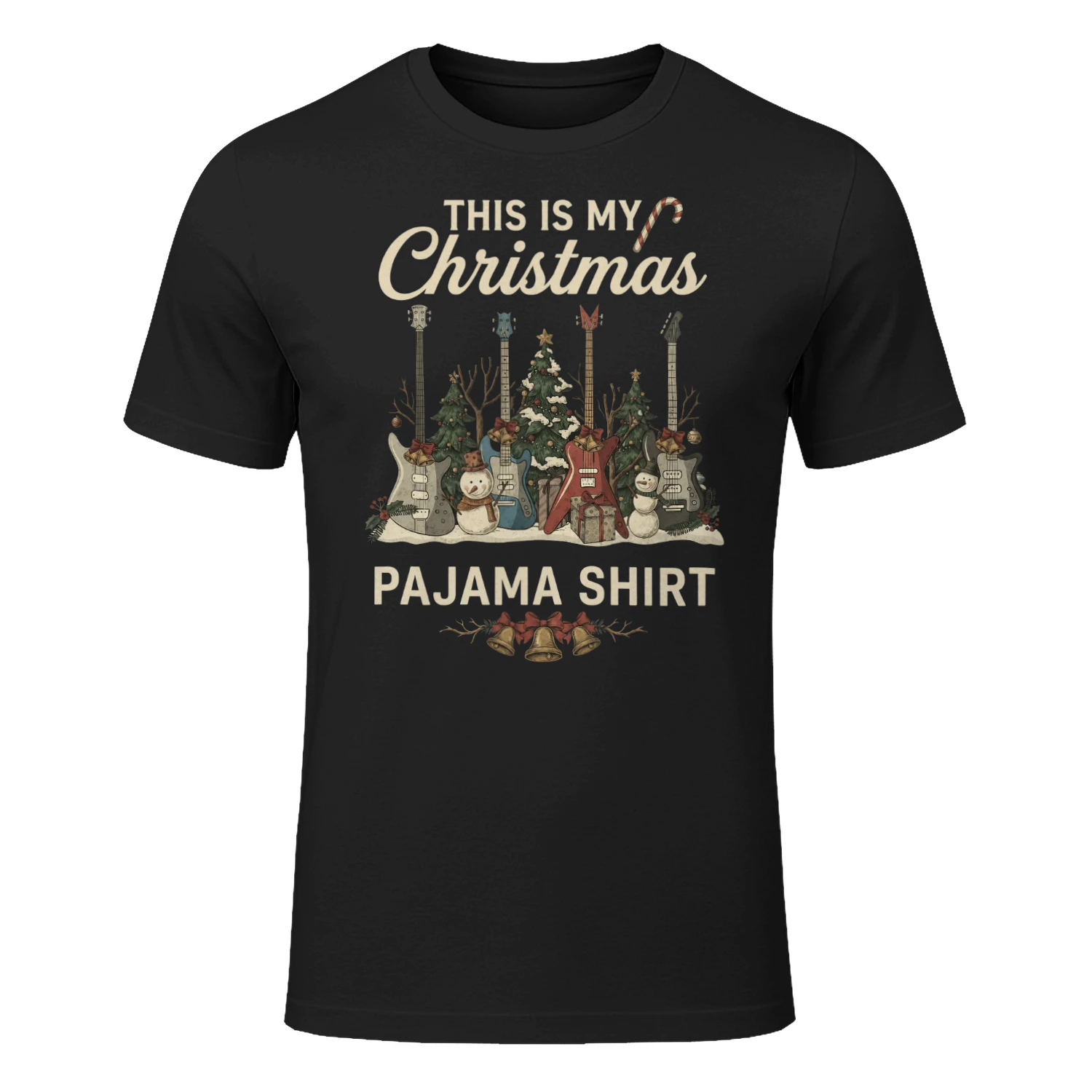 Christmas Bass Pajama Shirt