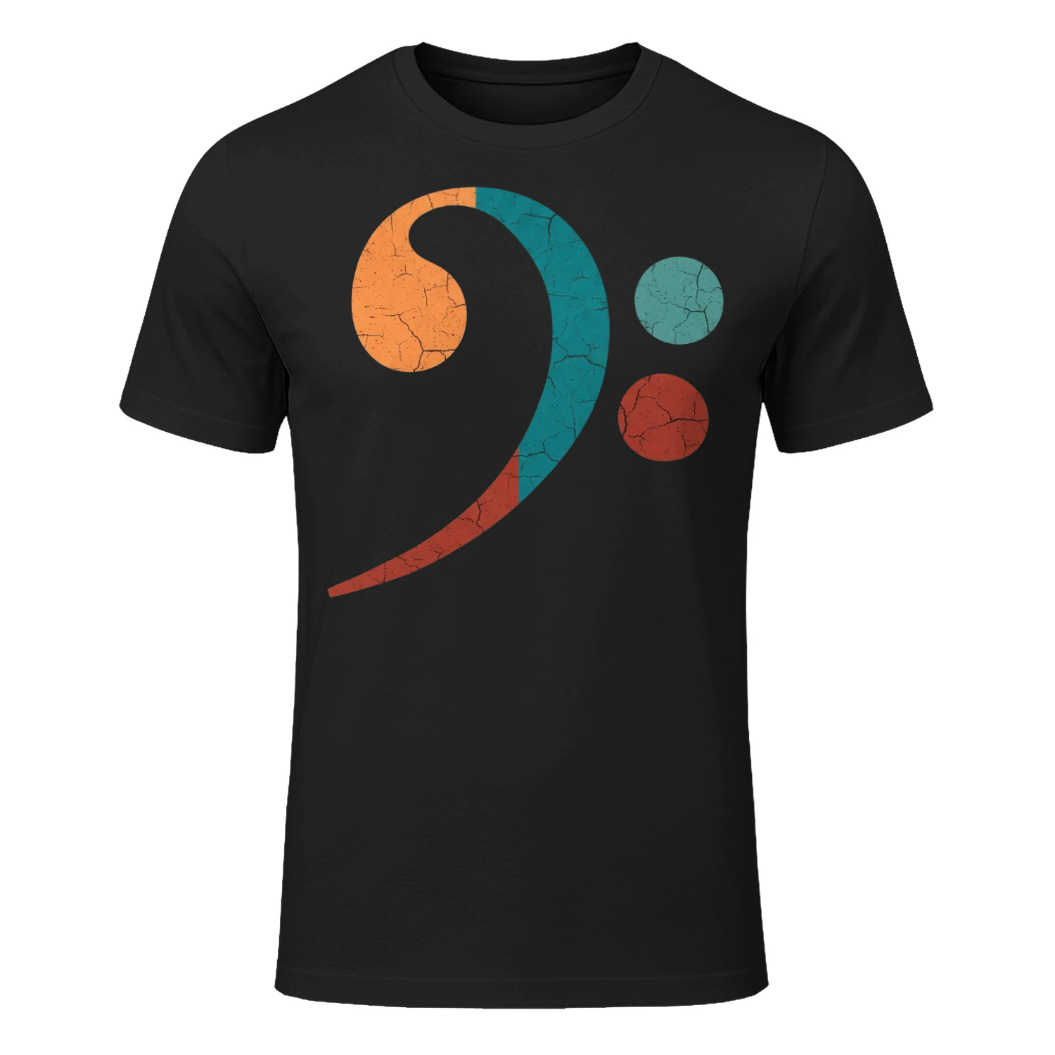 Bass Clef Vintage Art