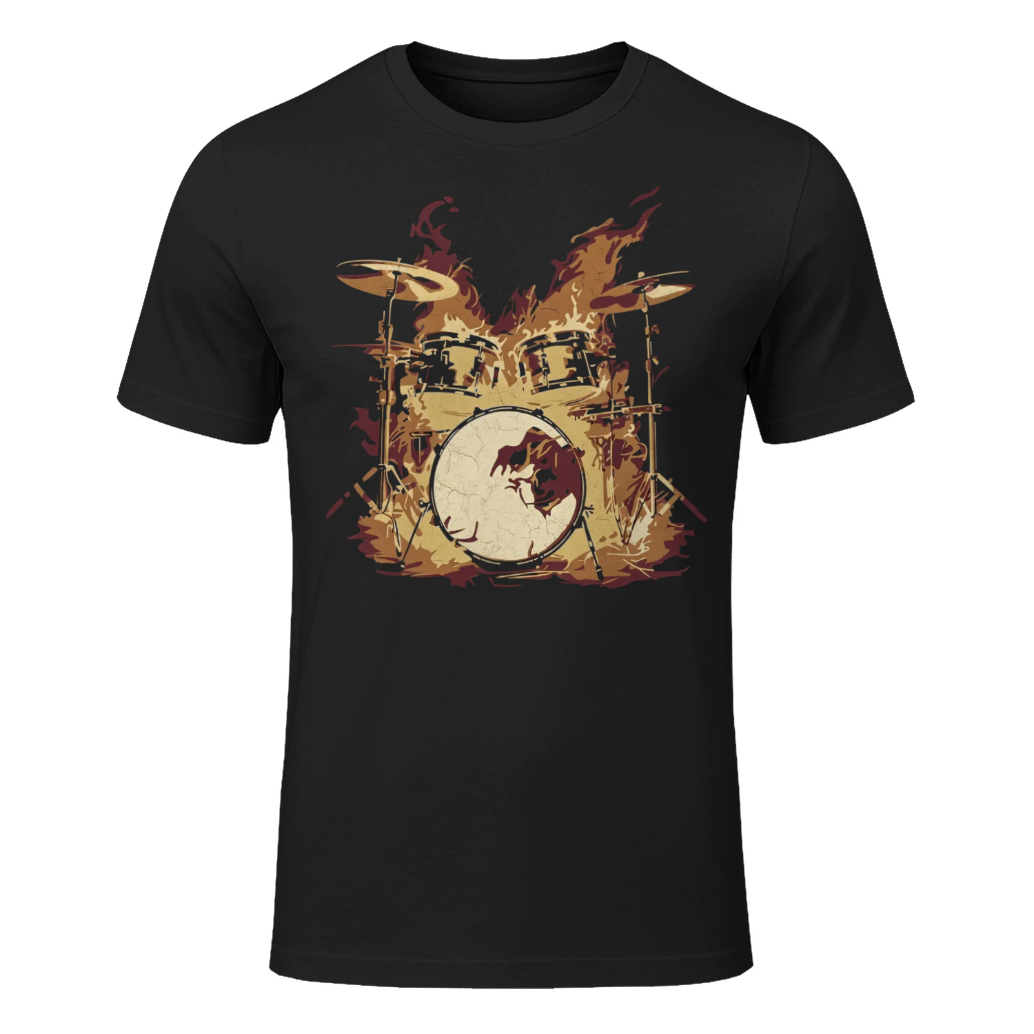 Drum Set Fire Phoenix