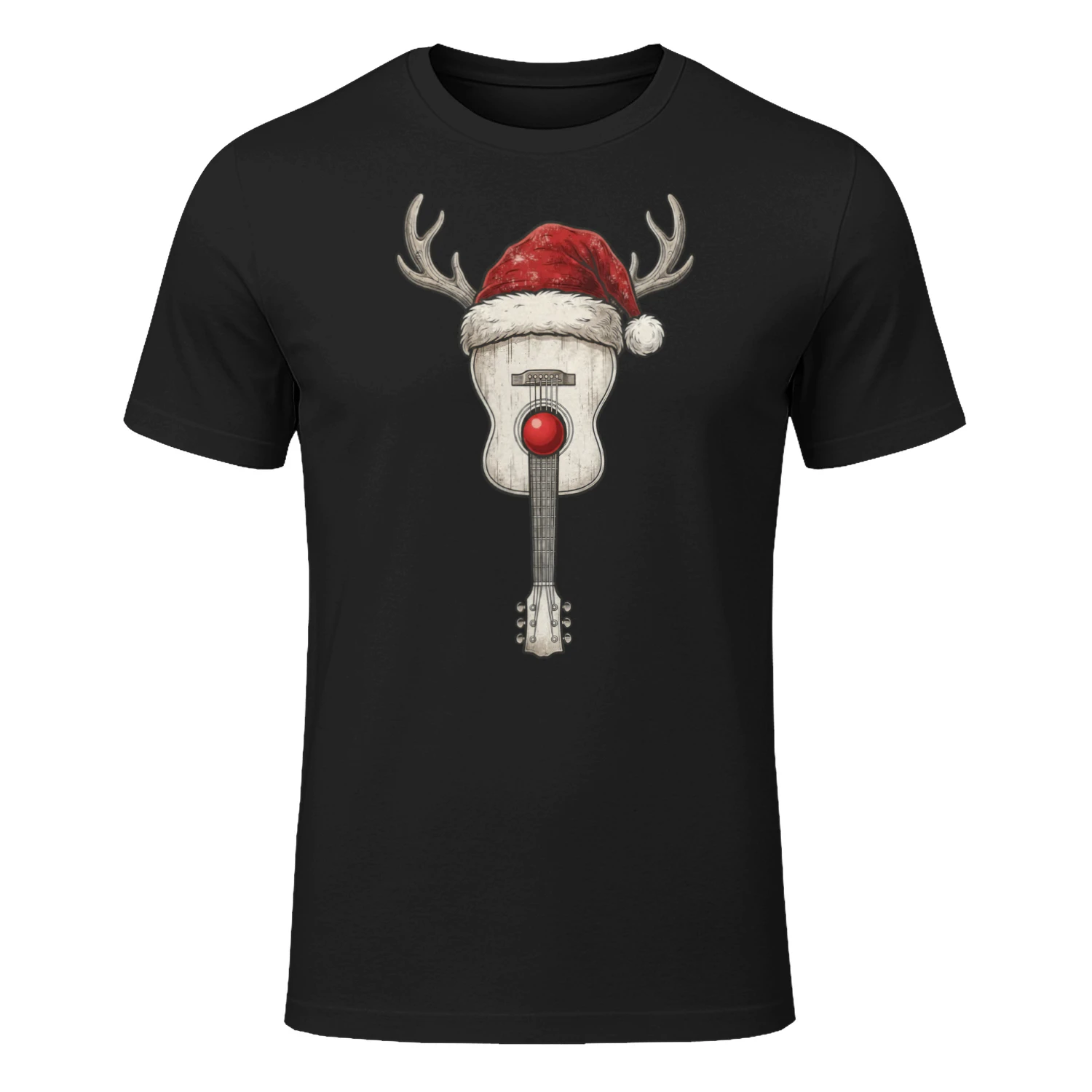 Christmas Guitar Rudolph Reindeer