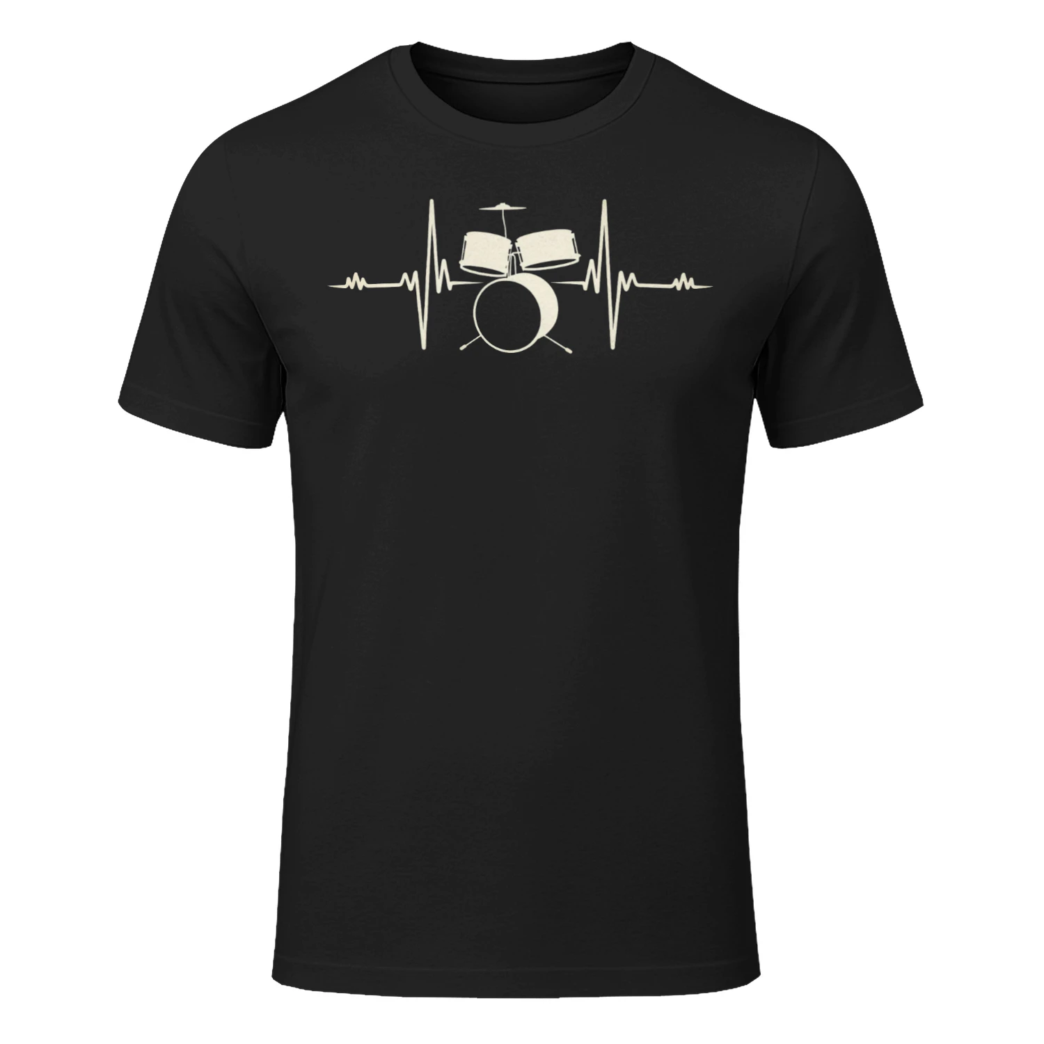 Drum Heartbeat Line Design