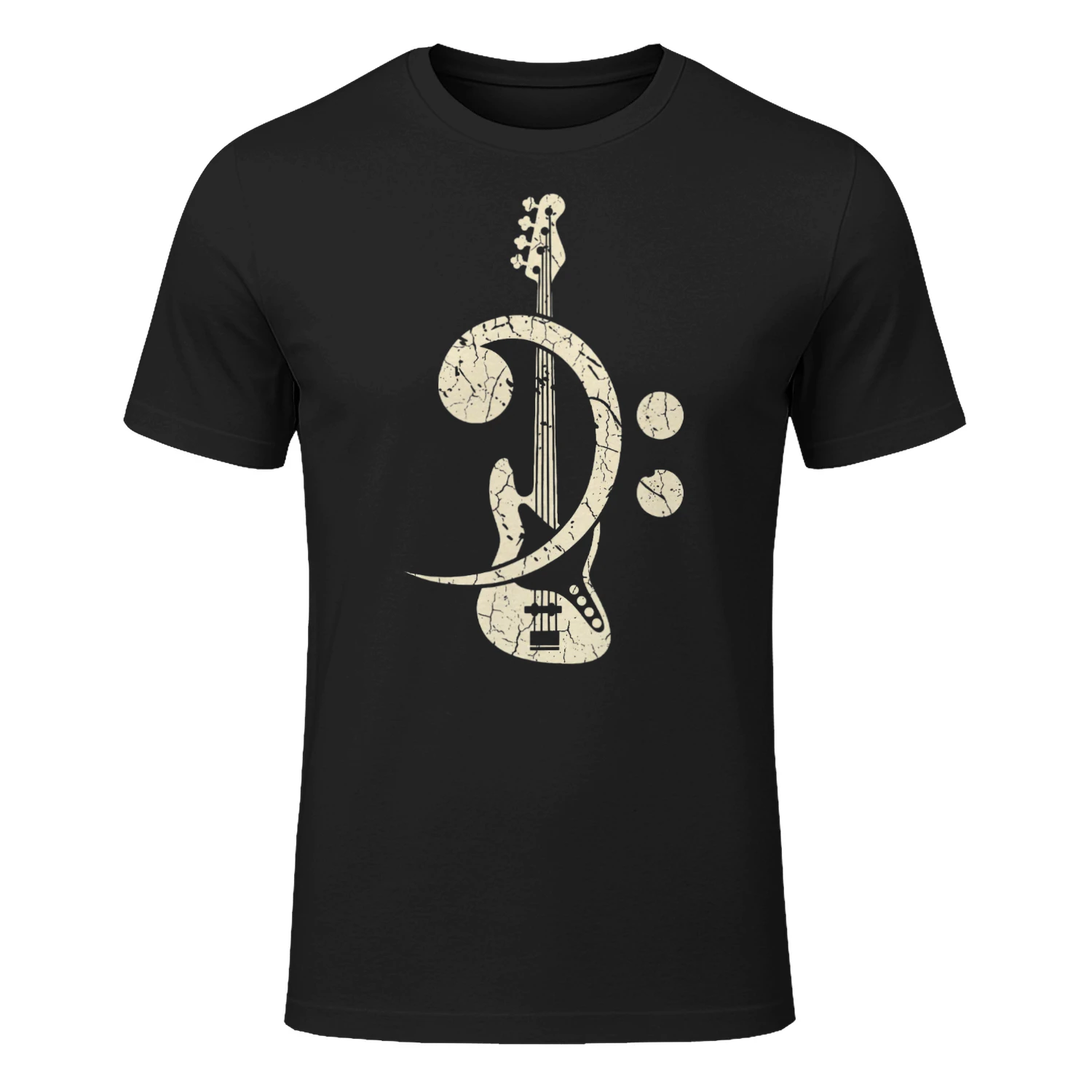 Bass Vintage Bass Clef Guitar