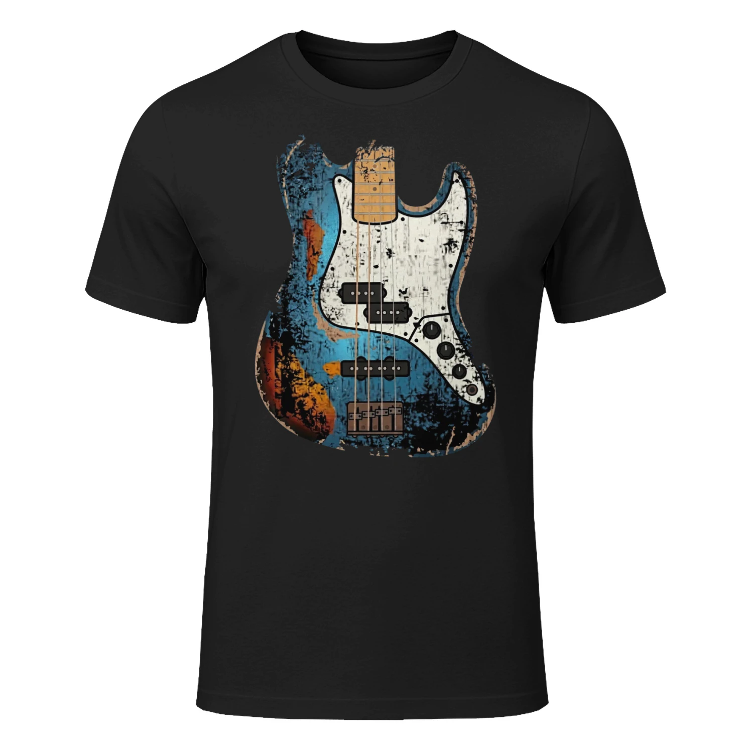 Bass Vintage Blue Distressed