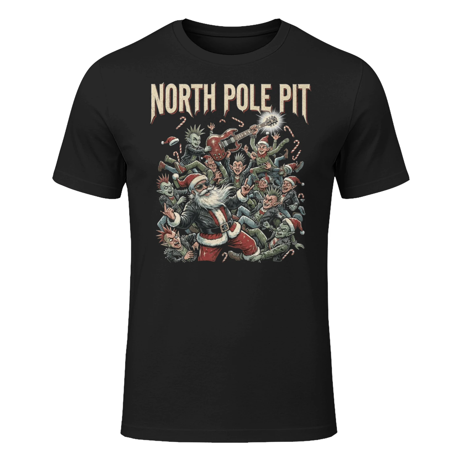 Christmas Guitar North Pole Punk