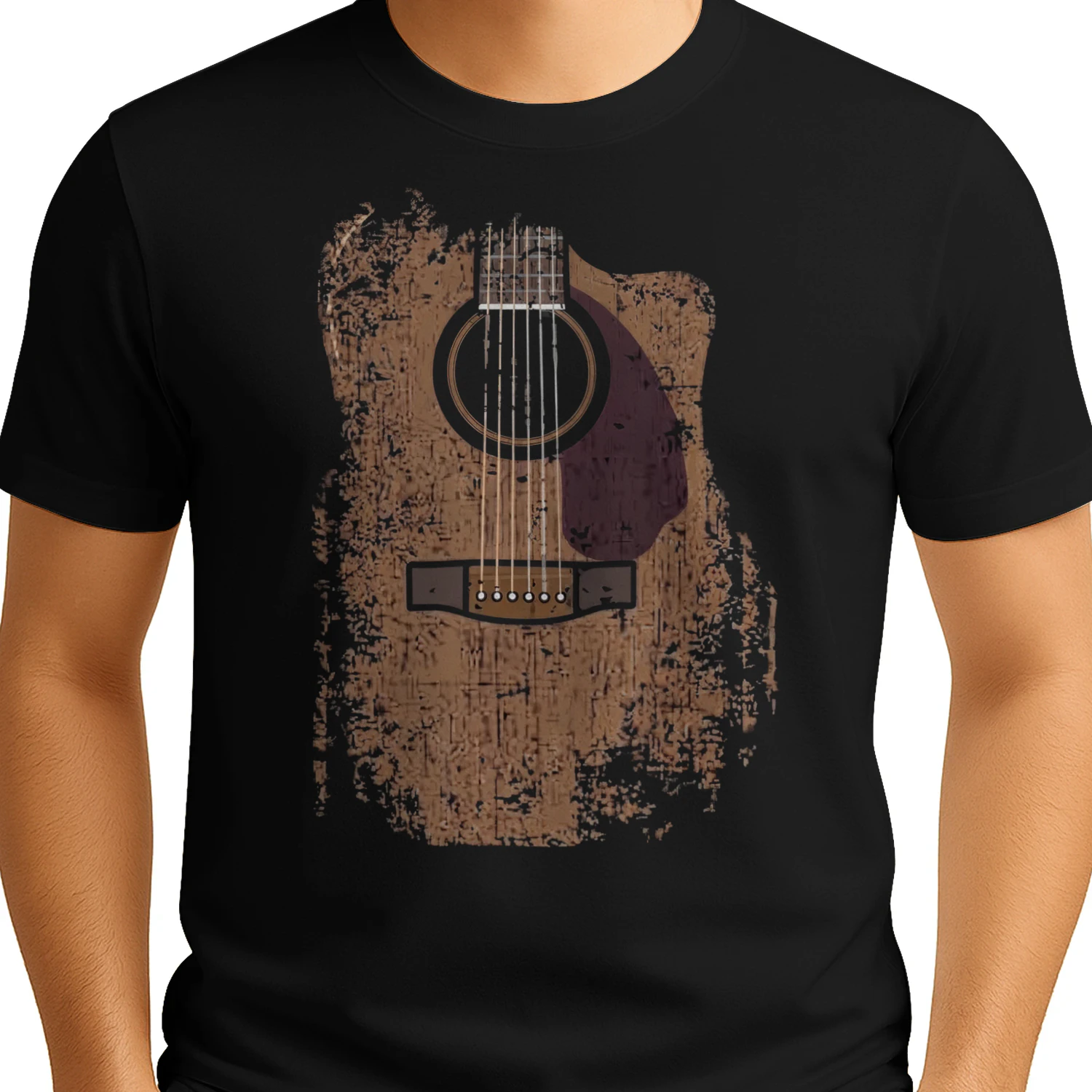 Guitar Rustic Grunge Art