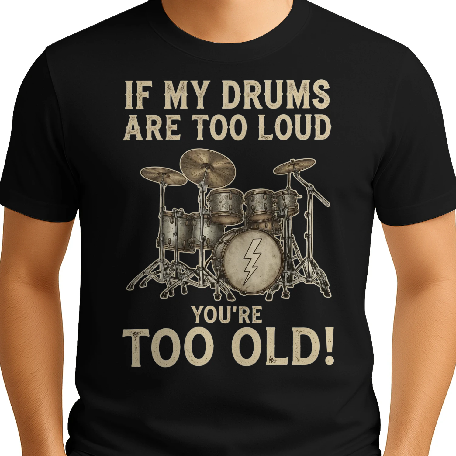 Drum kit too loud design