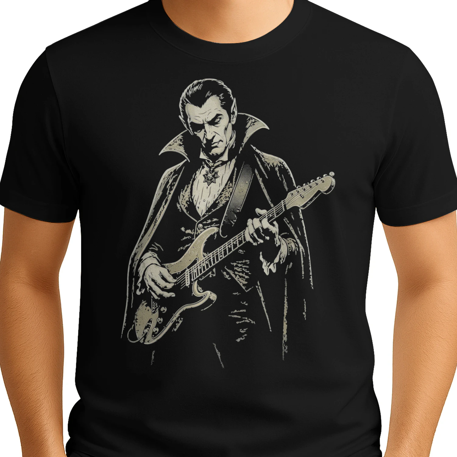 Halloween Guitar Vampire Rock Lord
