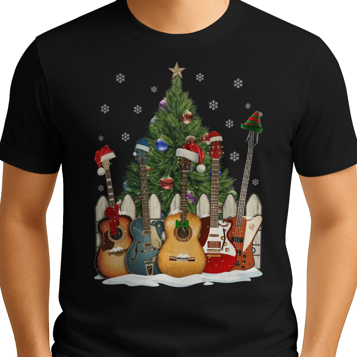 Christmas Guitar Holiday Tree Collection