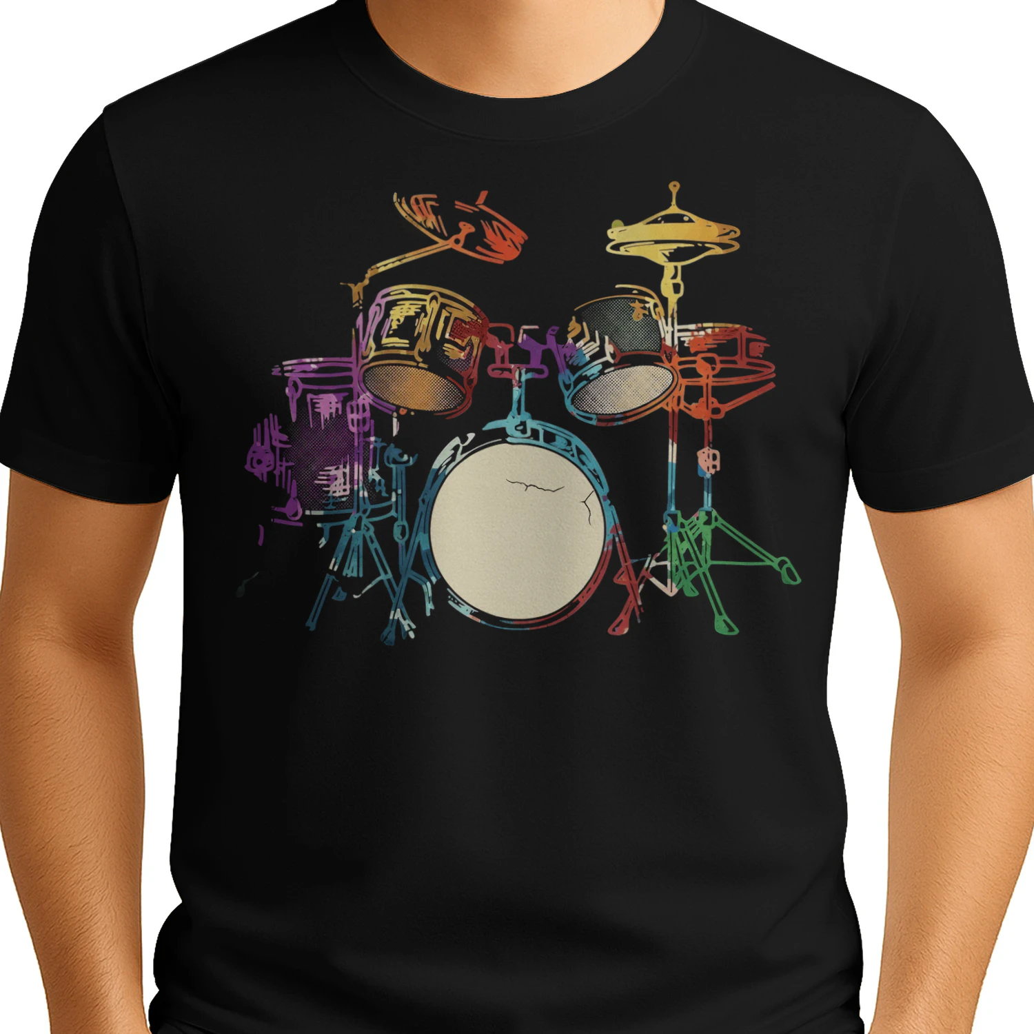 Drum Colorful Sketch Kit