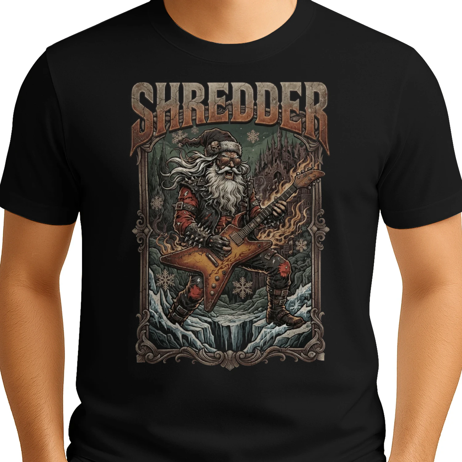 Christmas Guitar Shredder Castle