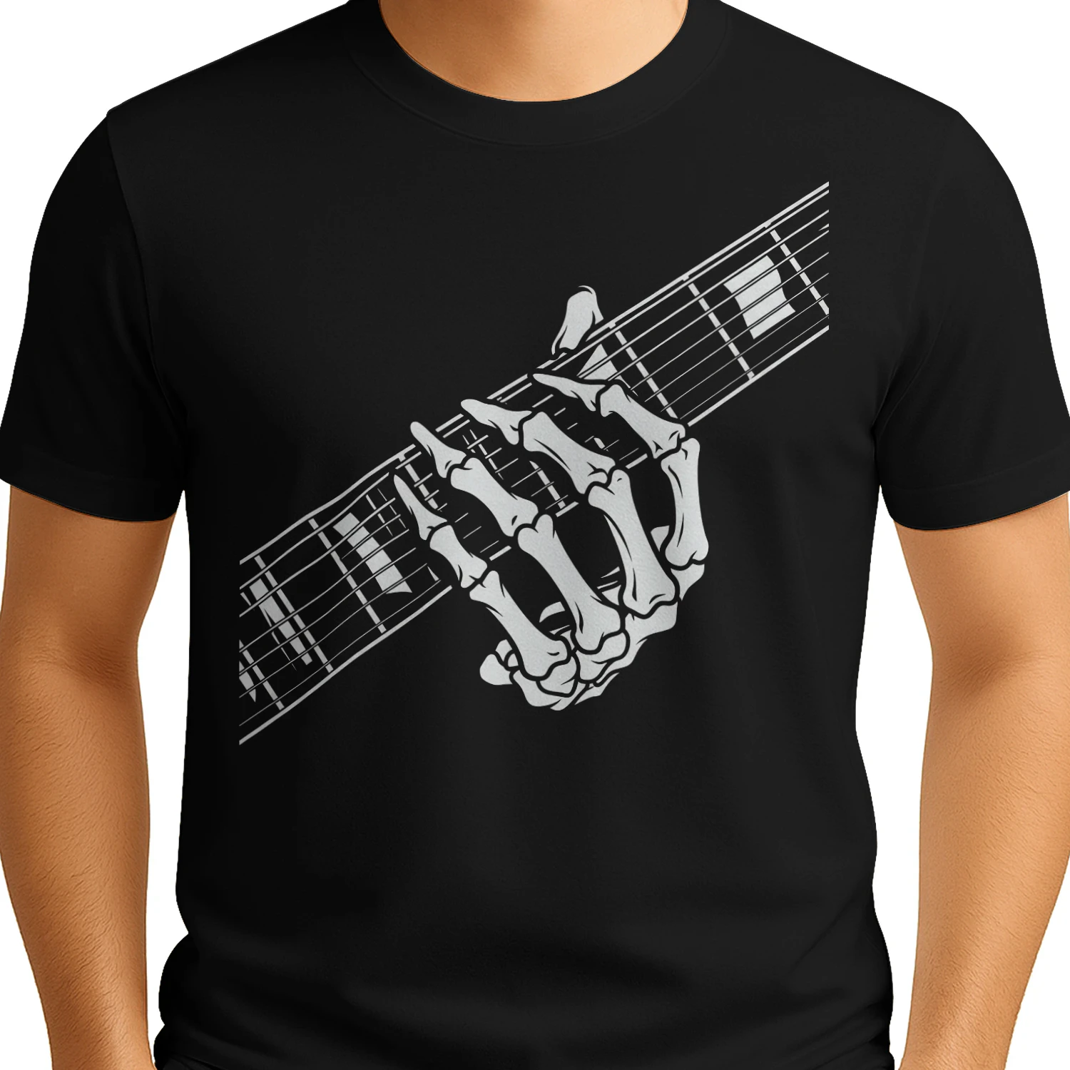 Halloween Skeleton Hand Fretboard