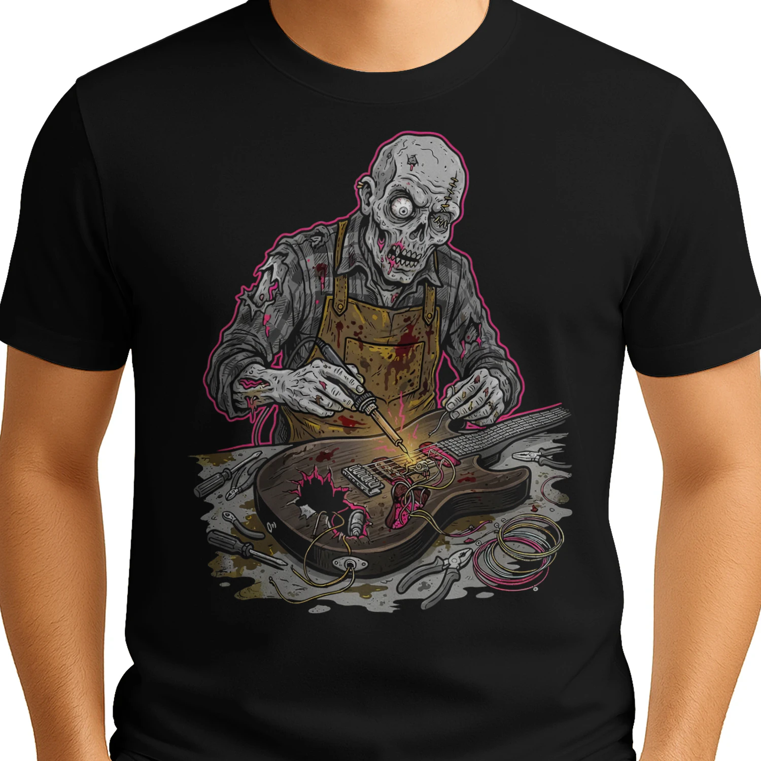 Halloween The Zombie Guitar Tech