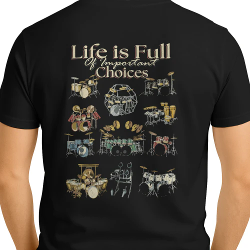 Drum Life Important Choices Kit Back print