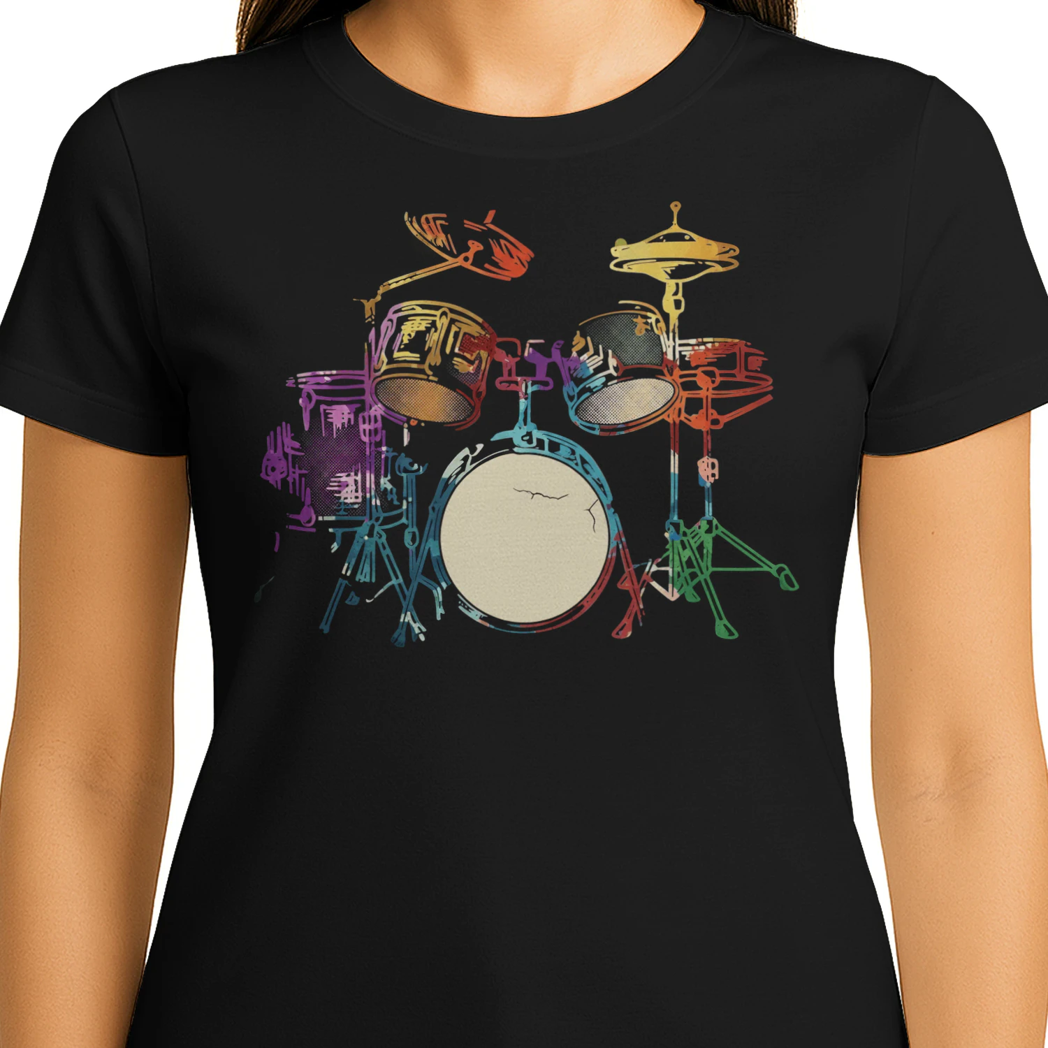 Drum Colorful Sketch Kit