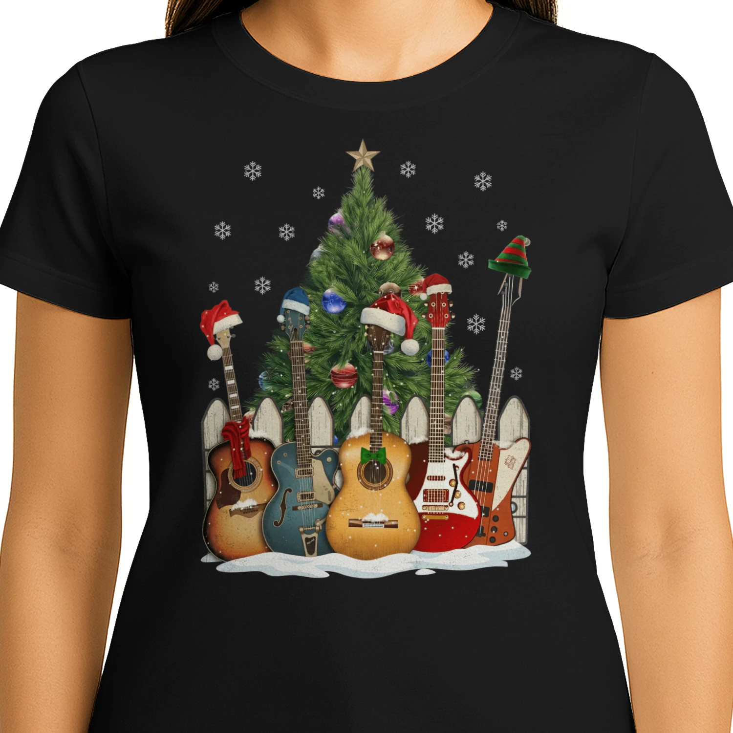 Christmas Guitar Holiday Tree Collection