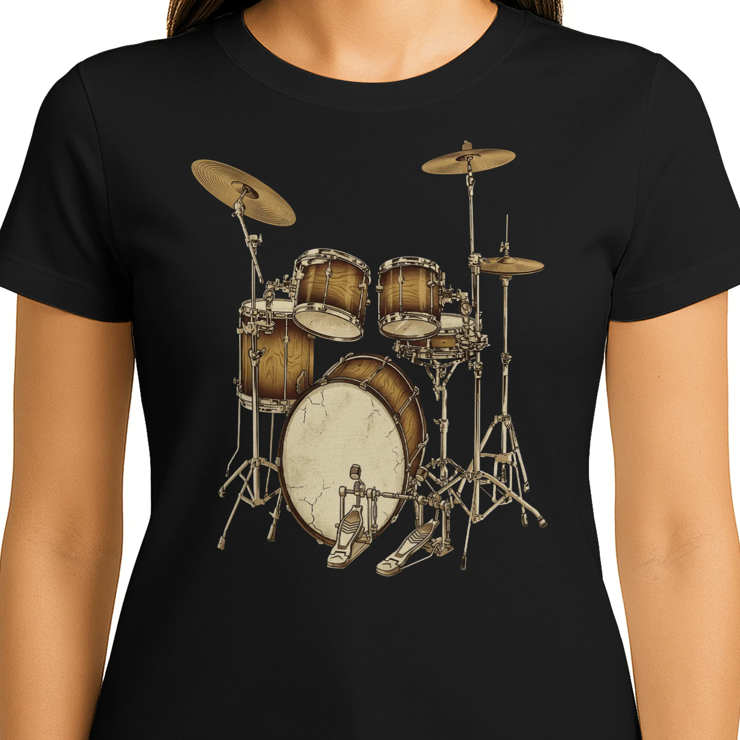 Drum Wooden Vintage Set