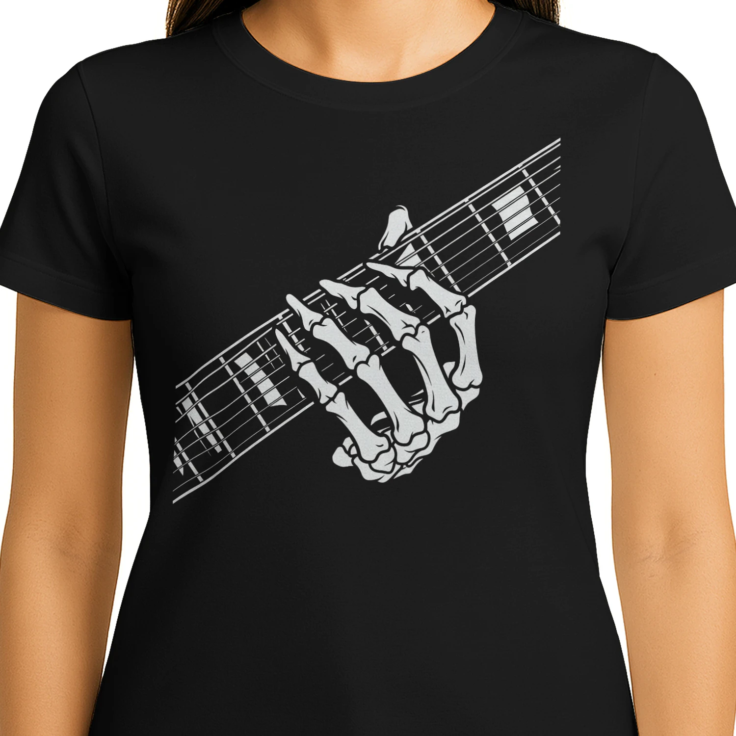 Halloween Skeleton Hand Fretboard