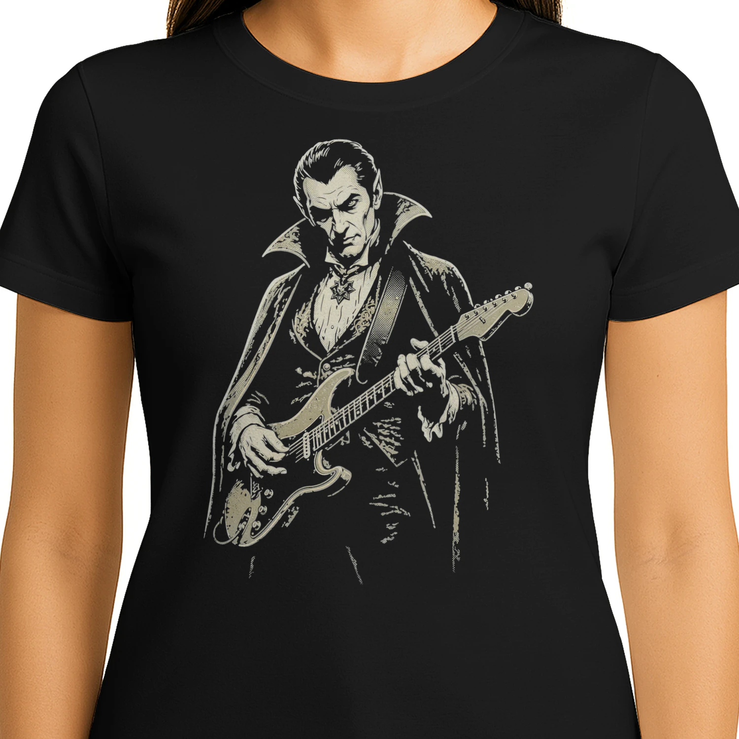 Halloween Guitar Vampire Rock Lord