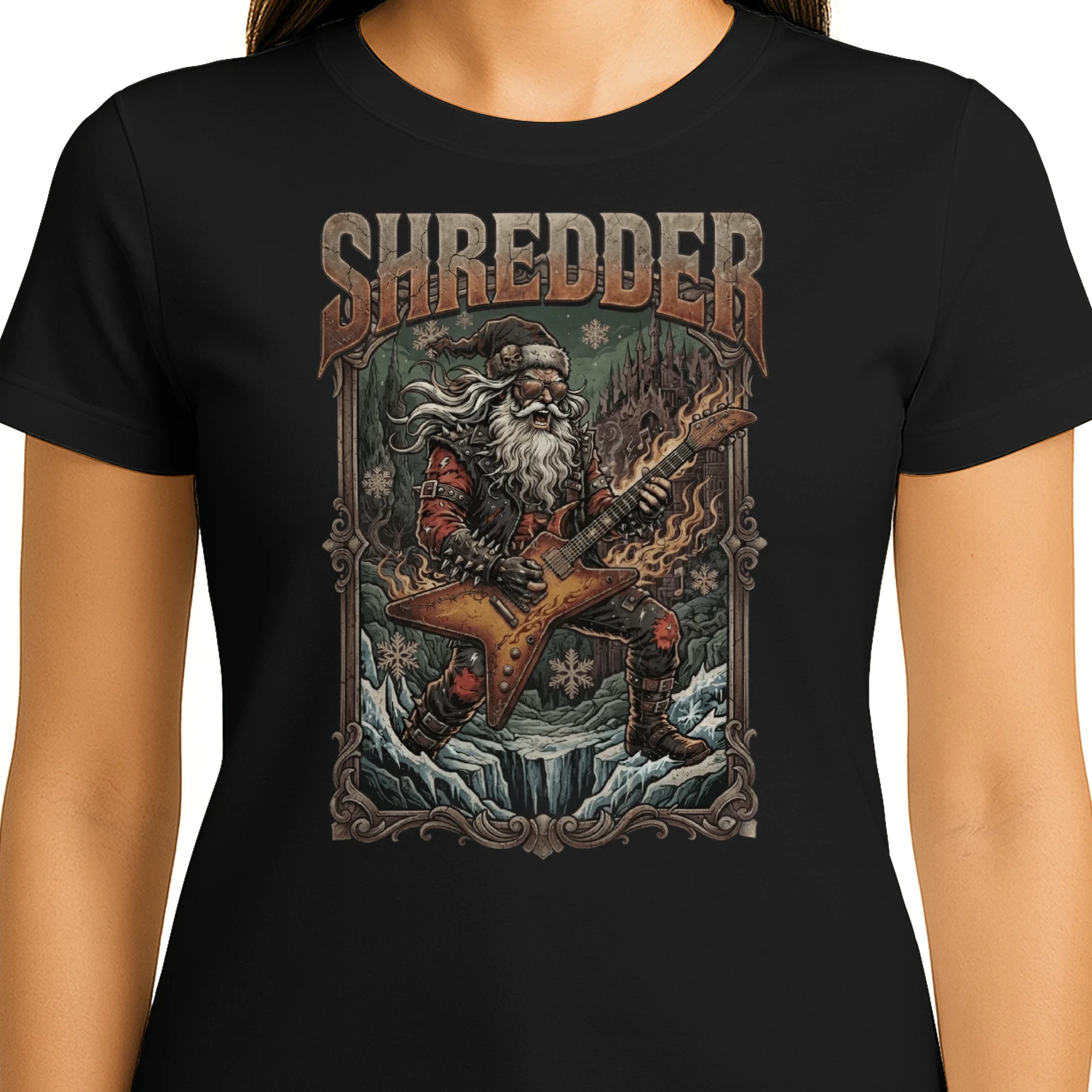 Christmas Guitar Shredder Castle