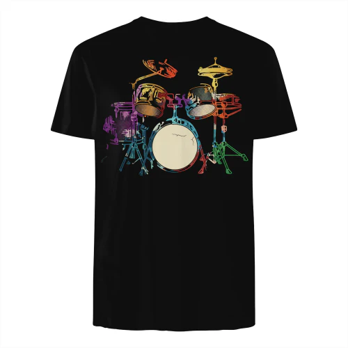 Drum Colorful Sketch Kit