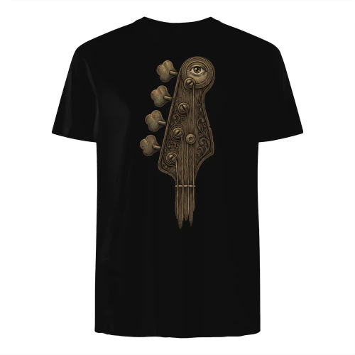 Bass Mystic Eye Bass Headstock