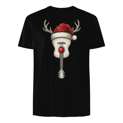Christmas Guitar Rudolph Reindeer